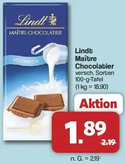 Famila Nord West Lindt Maître Chocolatier Angebot