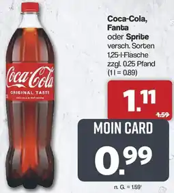 Famila Nord West Coca-Cola, Fanta oder Sprite Angebot