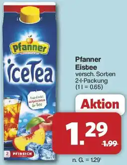 Famila Nord West Pfanner Eistee Angebot