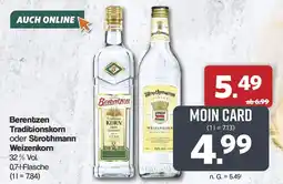 Famila Nord West Berentzen Traditionskorn oder Strothmann Weizenkorn Angebot