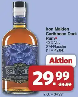 Famila Nord West Iron Maiden Caribbean Dark Rum Angebot