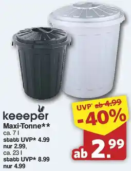 Famila Nord West keeeper Maxi-Tonne Angebot
