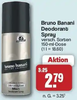 Famila Nord West Bruno Banani Deodorant Spray Angebot