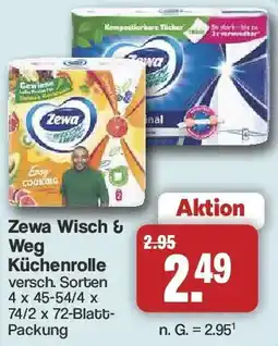 Famila Nord West Zewa Wisch & Weg Küchenrolle Angebot