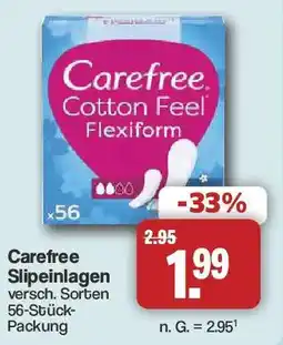 Famila Nord West Carefree Slipeinlagen Angebot