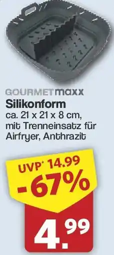 Famila Nord West GOURMETmaxx Silikonform Angebot