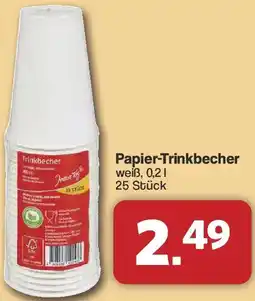 Famila Nord West Papier-Trinkbecher Angebot