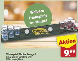Famila Nord West Trinkspiel Shots Pong Angebot