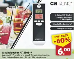 Famila Nord West CLATRONIC Alkoholtester AT 3605 Angebot