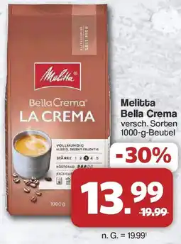 Famila Nord West Melitta Bella Crema Angebot
