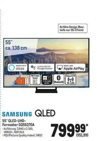 METRO Samsung 55 Angebot