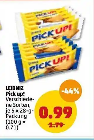 PENNY Leibniz Pick Up! 5x28g Angebot