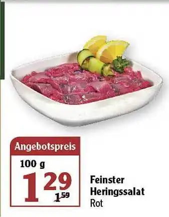 Globus Feinster Heringssalat Angebot