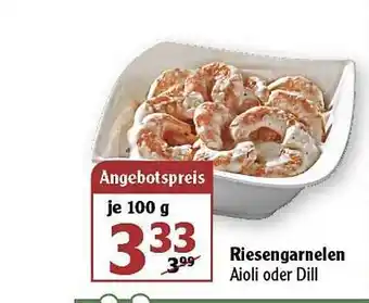 Globus Riesengarnelen Angebot