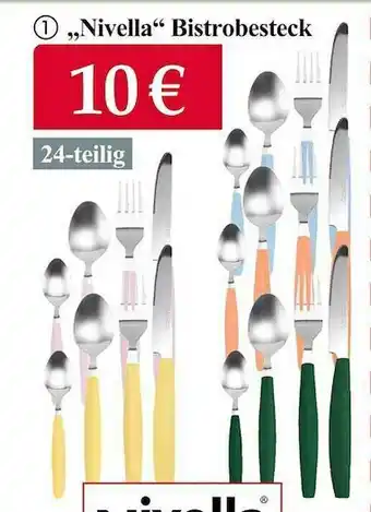 Woolworth Nivella Bistrobesteck Angebot