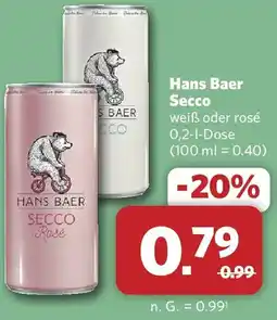 Combi Hans Baer Secco Angebot