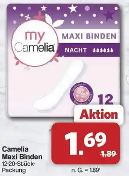 Famila Nord West Camelia Maxi Binden Angebot
