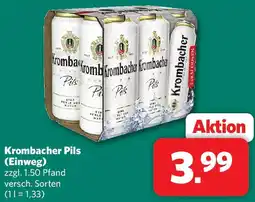 Famila Nord West Krombacher Pils (Einweg) Angebot