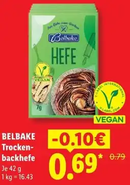Lidl BELBAKE Trockenbackhefe Angebot
