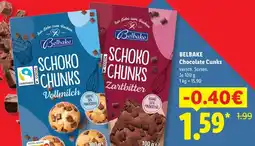 Lidl BELBAKE Chocolate Cunks Angebot