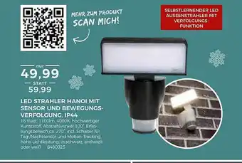 BBM Baumarkt Led Strahler Hanoi Mit Sensor Und Bewegungs-verfolgung, Ip44 Angebot