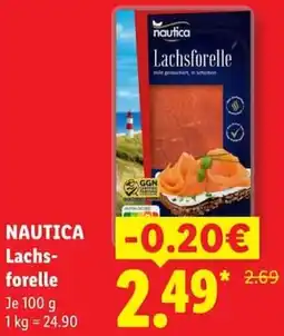 Lidl NAUTICA Lachsforelle Angebot