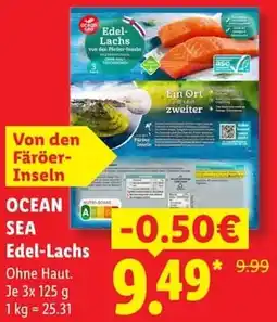 Lidl OCEAN SEA Edel-Lachs Angebot