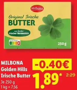 Lidl MILBONA Golden Hills Irische Butter Angebot
