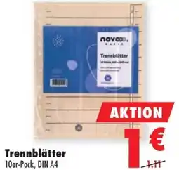 Mäc Geiz Novooo Trennblätter Angebot
