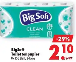Mäc Geiz BigSoft Toilettenpapier Angebot