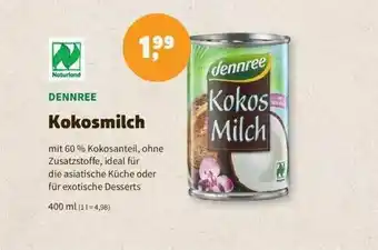 Denns BioMarkt Dennree Kokosmilch Angebot