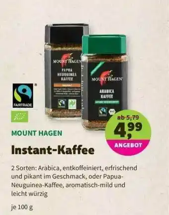 Denns BioMarkt Mount Hagen Instant-kaffee Angebot