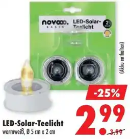 Mäc Geiz Novooo LED-Solar-Teelicht Angebot