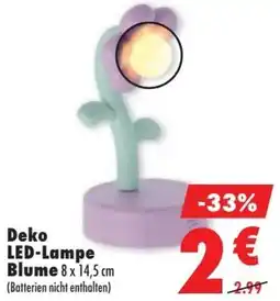 Mäc Geiz Deko LED-Lampe Blume Angebot
