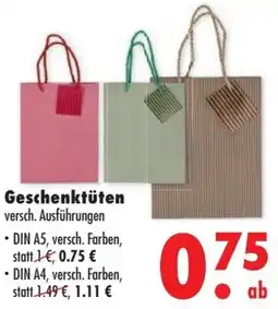 Mäc Geiz Geschenktüten Angebot