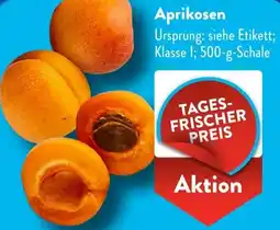 Aldi Süd Aprikosen Angebot