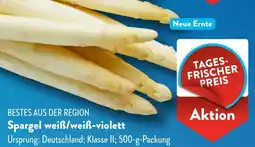 Aldi Süd Spargel weiß/weiß-violett Angebot