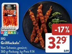 Aldi Süd BBQ Grillfackeln Angebot