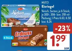 Aldi Süd MUCCI Eisriegel Angebot