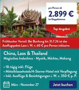 Aldi Süd China, Laos & Thailand Angebot