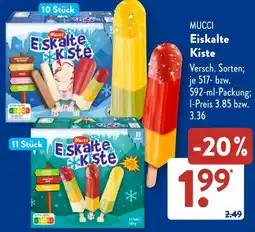 Aldi Süd MUCCI Eiskalte Kiste Angebot