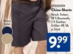 Aldi Süd UP2FASHION Chino-Shorts Angebot