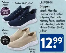 Aldi Süd UP2FASHION Slipper Angebot