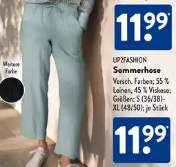 Aldi Süd UP2FASHION Sommerhose Angebot