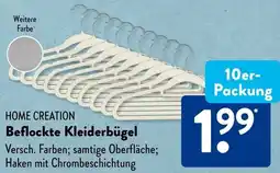 Aldi Süd HOME CREATION Beflockte Kleiderbügel Angebot