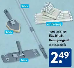 Aldi Süd HOME CREATION Ein-Klick Reinigungsset Angebot