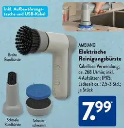 Aldi Süd AMBIANO Elektrische Reinigungsbürste Angebot