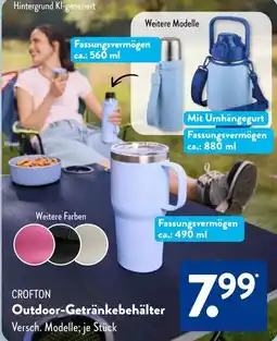 Aldi Süd CROFTON Outdoor-Getränkebehälter Angebot