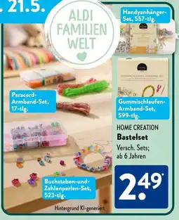 Aldi Süd HOME CREATION Bastelset Angebot