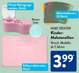 Aldi Süd HOME CREATION Kinder Malutensilien Angebot